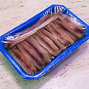 Lomos de sardina salada en aceite de girasol (tarrina 1 kg.)